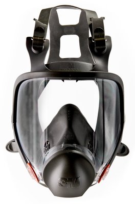 3M 6000 FULL FACE RESPIRATOR MEDIUM, BAYONET 4PT 
