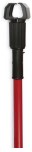 RED 60&quot; JANITOR POLY JAWS MOP  HANDLE