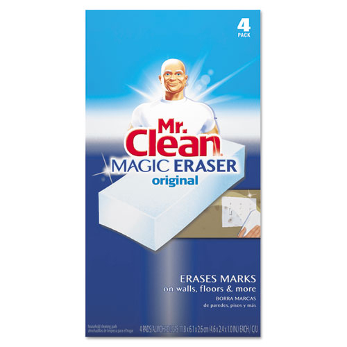 MR CLEAN MAGIC ERASER 6/6 2 2/5&quot; x 4 3/5&quot;, 1&quot; Thick