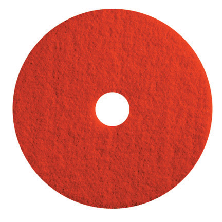 17&quot; RED FLR PAD BUFFING 5/