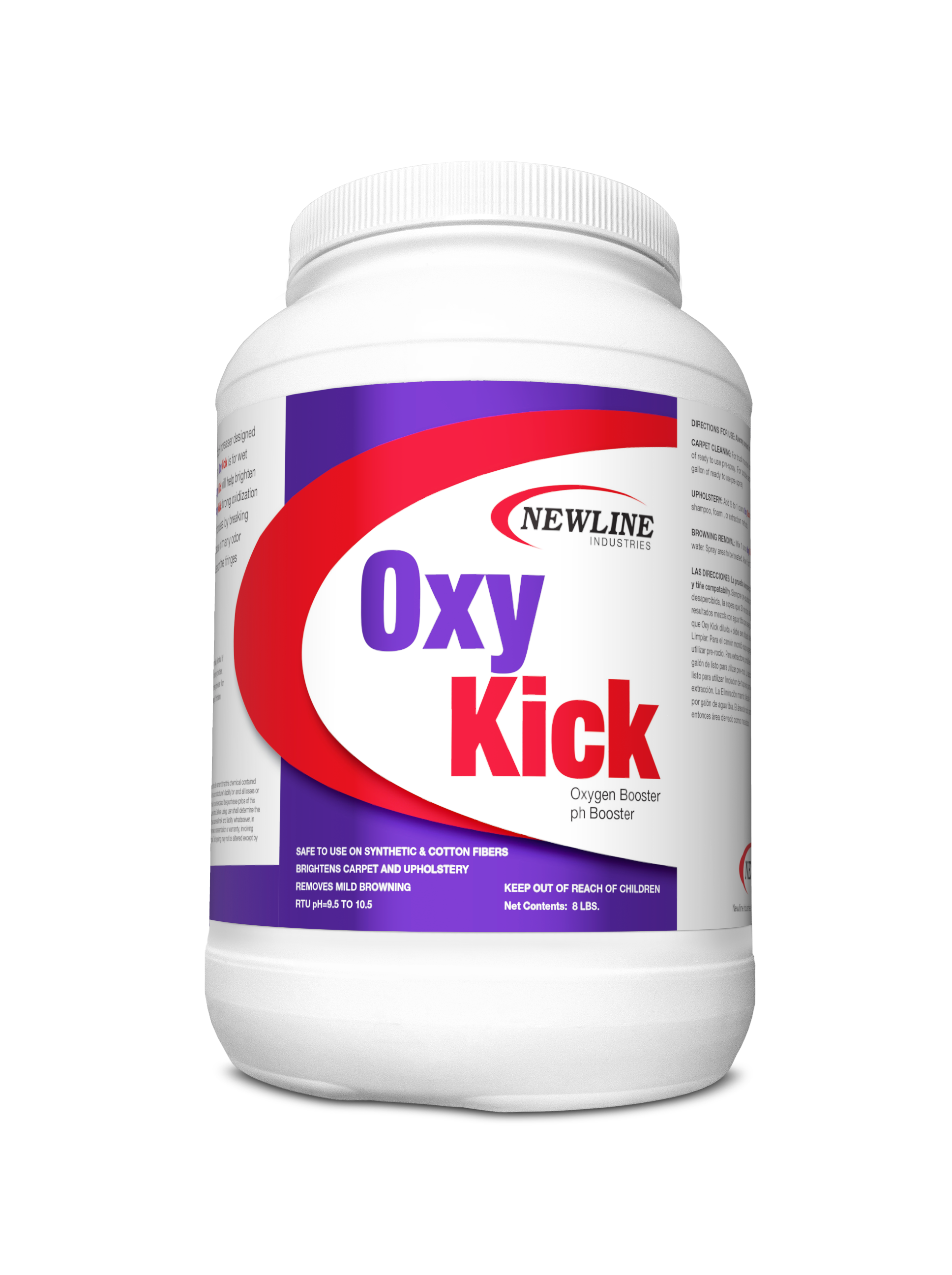 OXY KICK BOOST F/CRPT,UPHOLST  4/8 LB CONTAINERS
