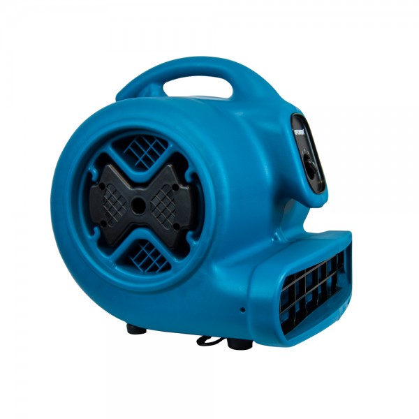 XPOWER 5AMP AIR MOVER 3-SP 1/2HP, TELE HNLD &amp; WHEELS 