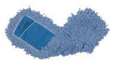 5x18 BLUE LAUNDERABLE DUST MOP HEAD, LOOPED-END
