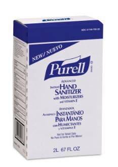 PURELL ADVANCE INSTANT HAND SANI, 2000ML REFILL 4/