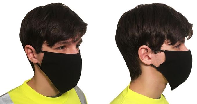 HIGH QUALITY BLACK FACE COVER MASK 100/ PPES MADE IN USA