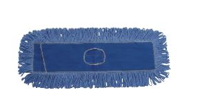 5x60 BLUE LAUNDERABLE DUST MOP HEAD, LOOPED-END