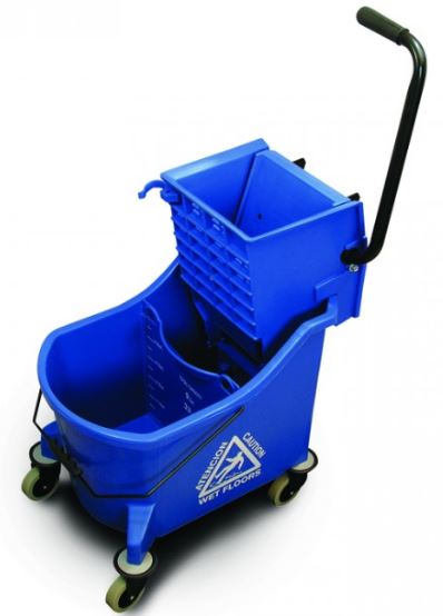 MAXIPLUS BLUE MOP BUCKET/WRINGER COMBO