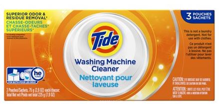 TIDE WASHING MACHINE CLEANER, FRESH 75G PACKS 3/BX 6BX/