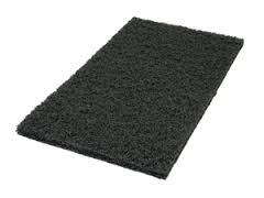 14&quot;x20&quot; BLACK SQUARE STRIPPING PAD  5/ (7200)