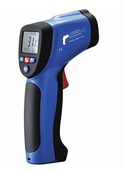 WESTWARD LCD, INFRARED THERMOMETER, DUAL LASER