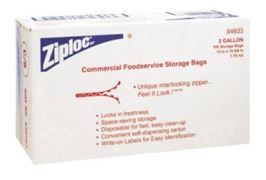 ZIPLOC 1 GAL STORAGE BAG 250/